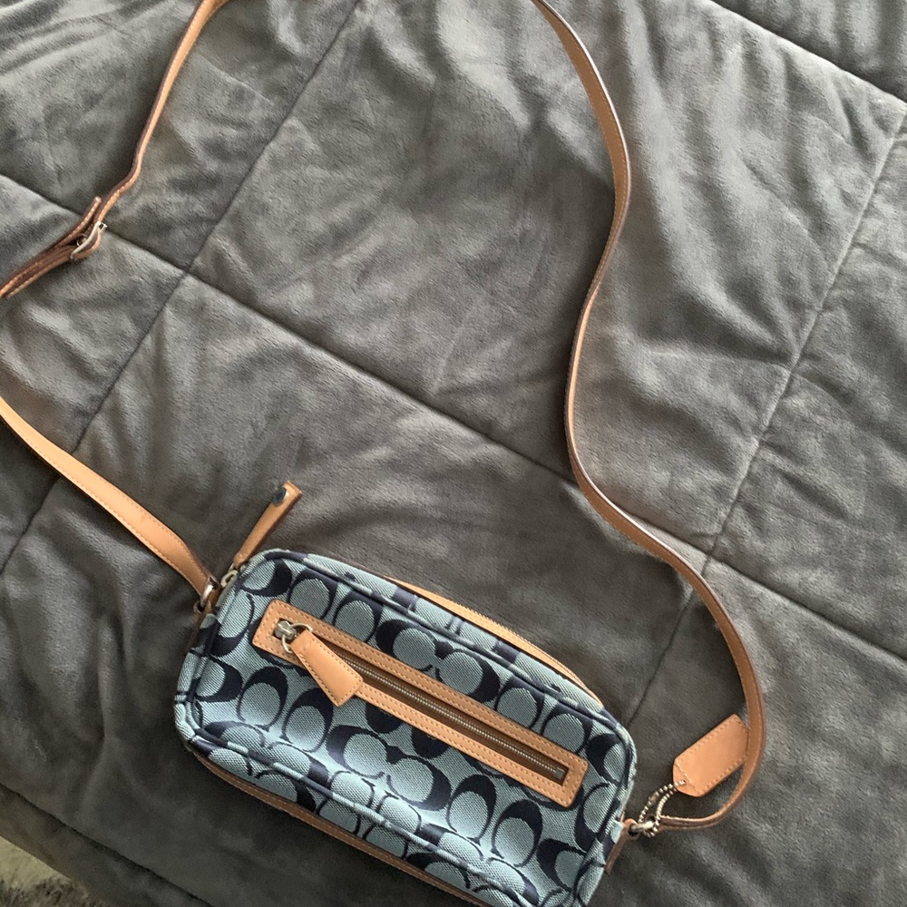 Authentic Coach crossbody purse